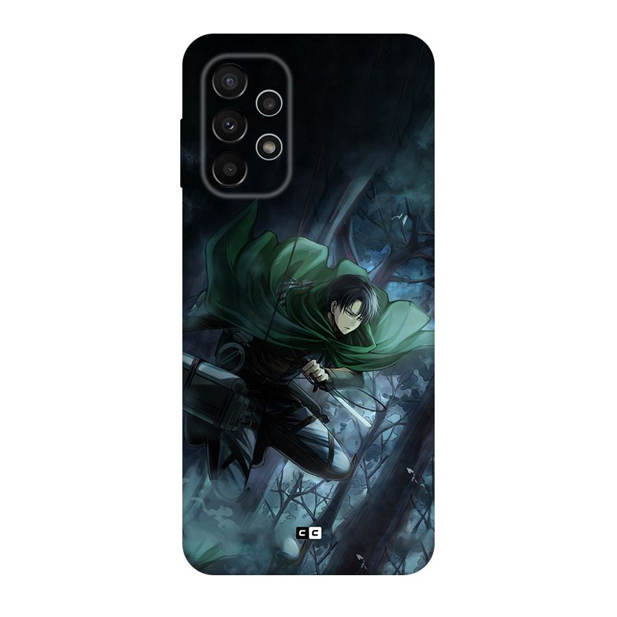 Cool Captain Levi Original Polycarbonate Back Case for Galaxy A23