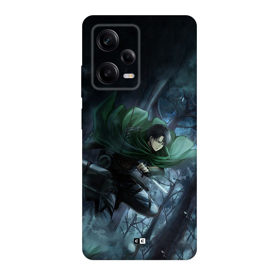 Cool Captain Levi Original Polycarbonate Back Case for Redmi Note 12 Pro