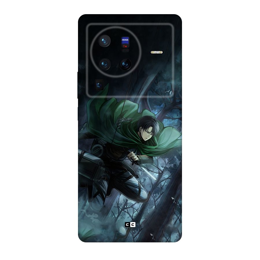 Cool Captain Levi Original Polycarbonate Back Case for Vivo X80