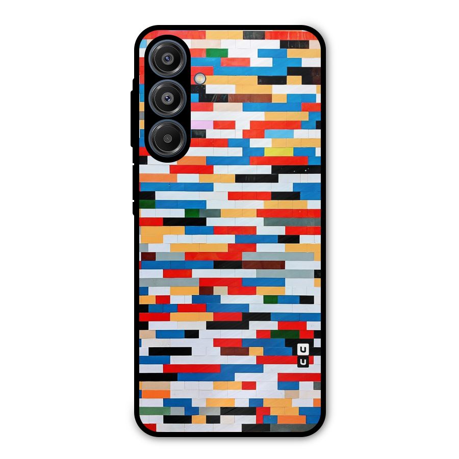 Cool Colors Collage Pattern Art Metal Back Case for Galaxy A16 5G