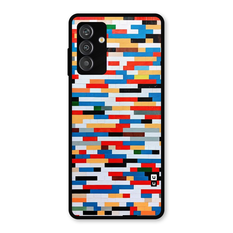 Cool Colors Collage Pattern Art Metal Back Case for Galaxy F13