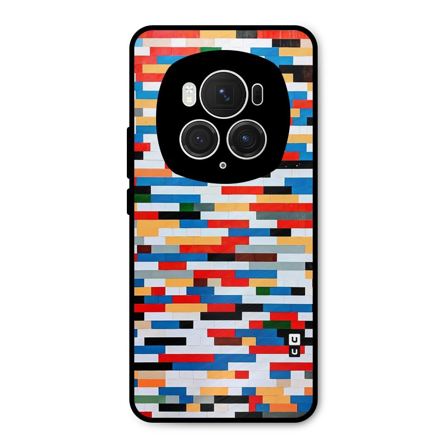Cool Colors Collage Pattern Art Metal Back Case for Honor Magic6 Pro