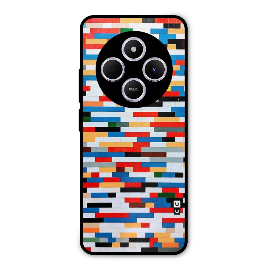 Cool Colors Collage Pattern Art Metal Back Case for Poco M7
