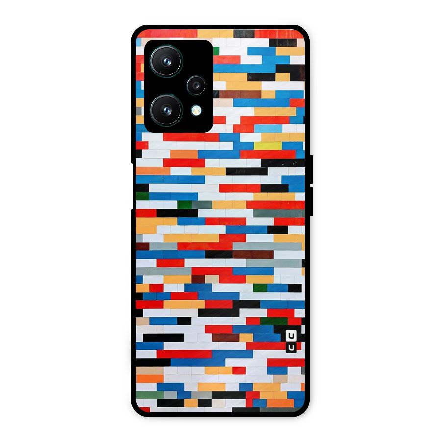 Cool Colors Collage Pattern Art Metal Back Case for Realme 9 Pro 5G