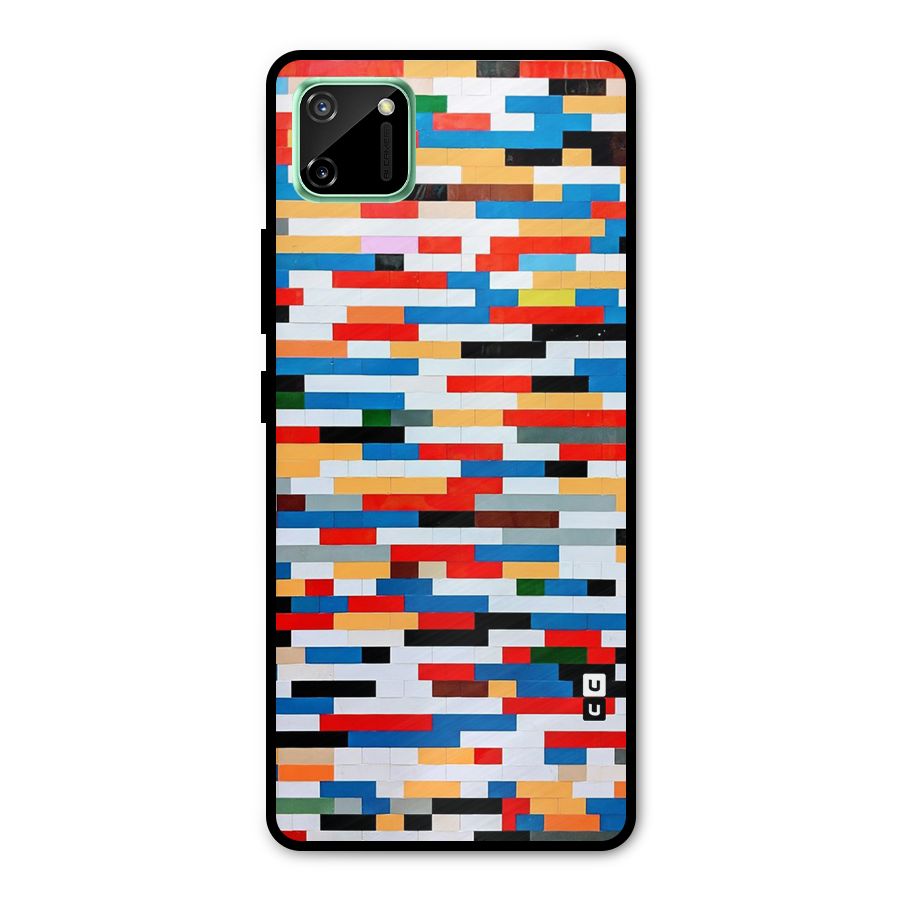 Cool Colors Collage Pattern Art Metal Back Case for Realme C11