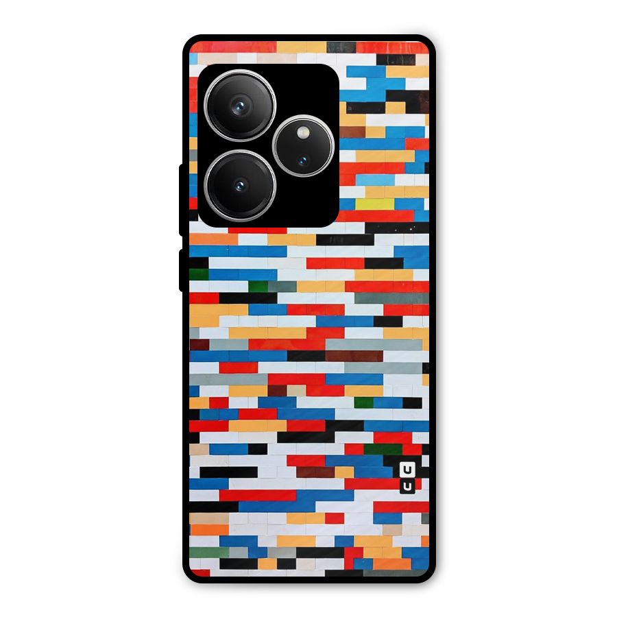 Cool Colors Collage Pattern Art Metal Back Case for Realme GT 6