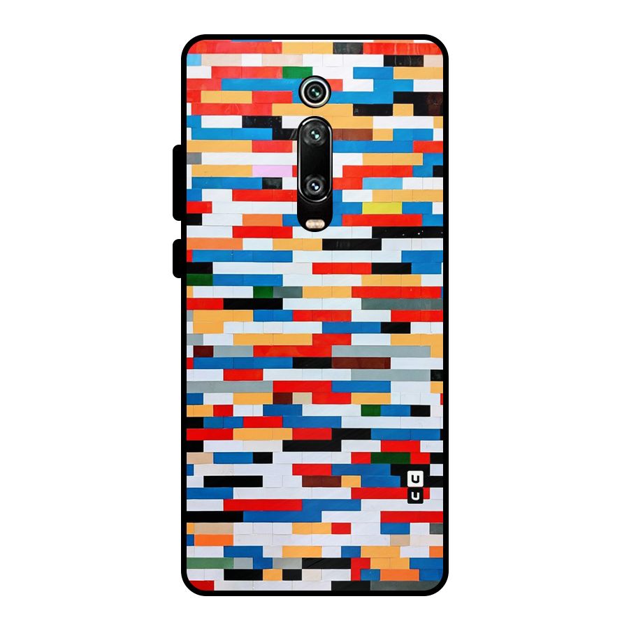 Cool Colors Collage Pattern Art Metal Back Case for Redmi K20