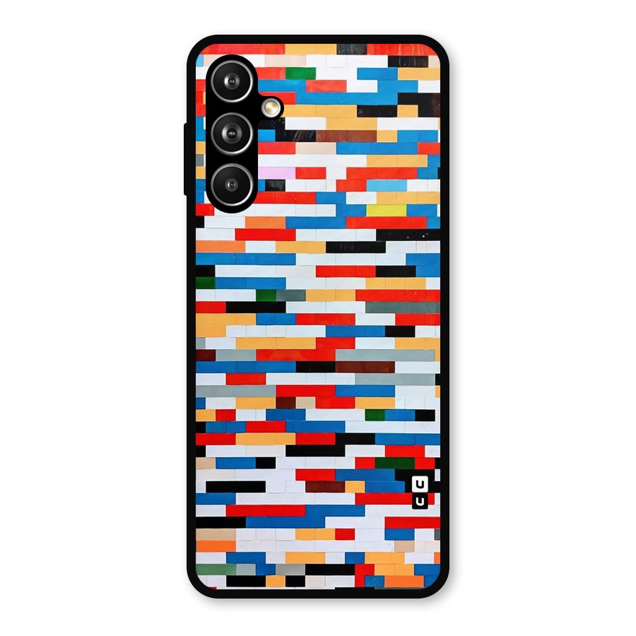 Cool Colors Collage Pattern Art Metal Back Case for Samsung Galaxy M54