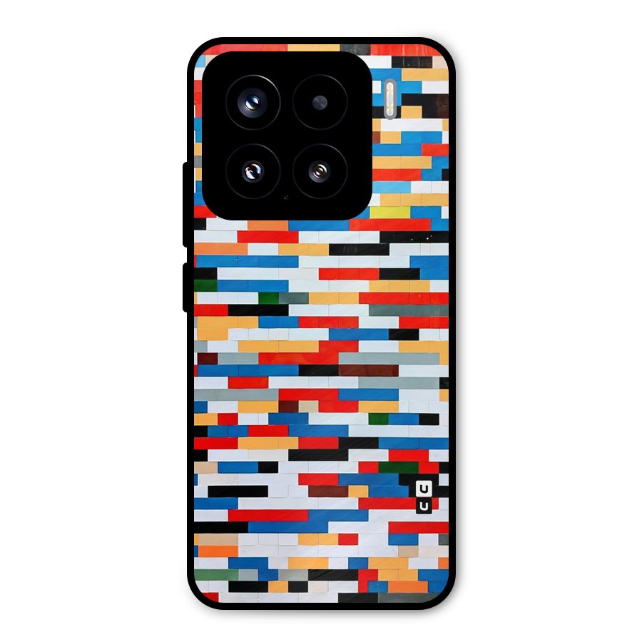 Cool Colors Collage Pattern Art Metal Back Case for Xiaomi 15