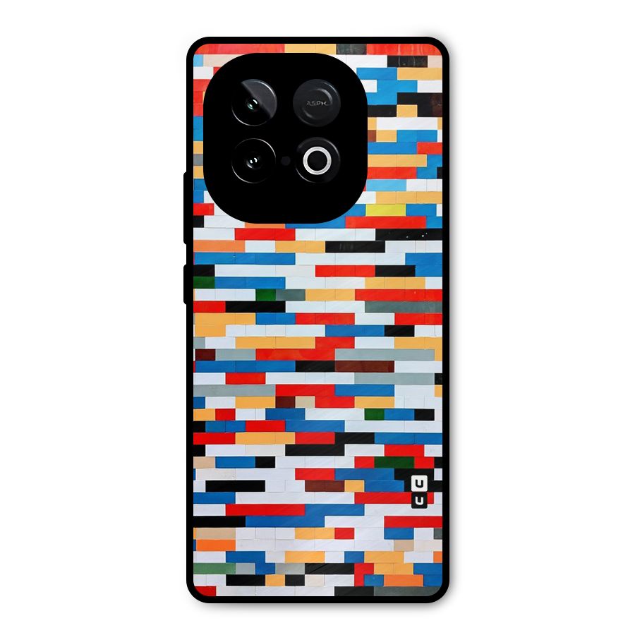 Cool Colors Collage Pattern Art Metal Back Case for iQOO Neo 10