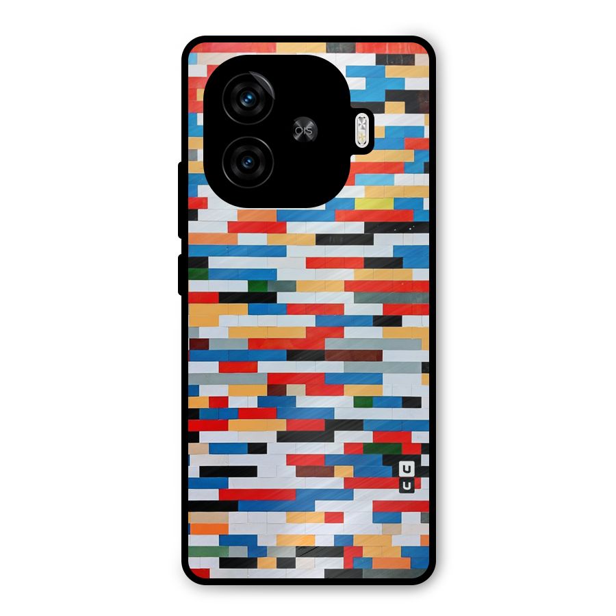 Cool Colors Collage Pattern Art Metal Back Case for iQOO Neo 10R