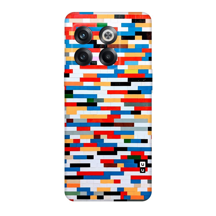 Cool Colors Collage Pattern Art Original Polycarbonate Back Case for OnePlus 10T
