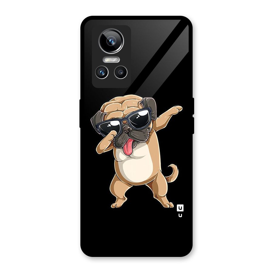 Cool Dab Dog Glass Back Case for Realme GT Neo 3
