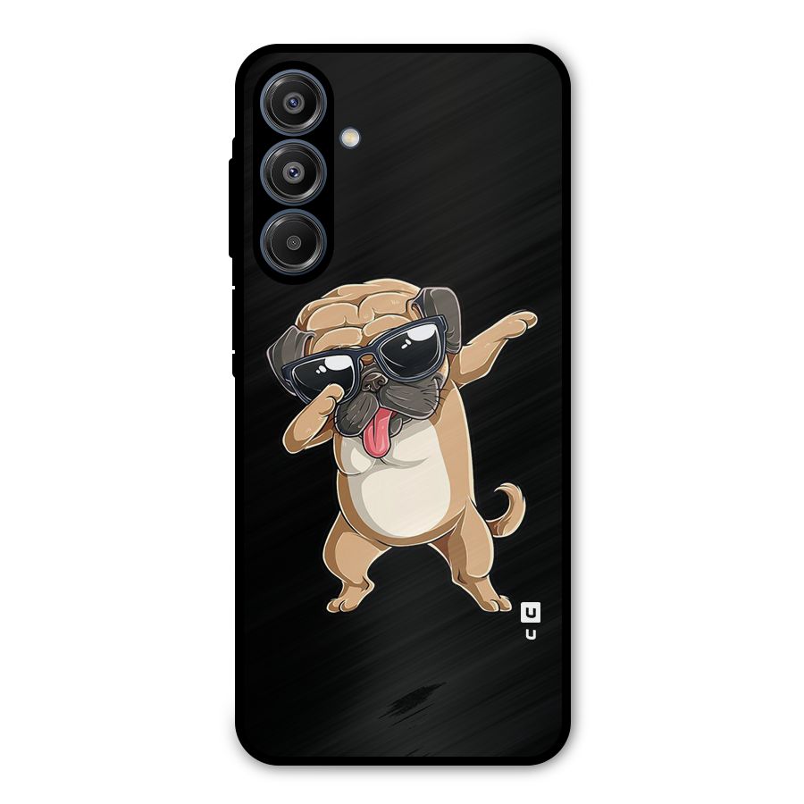 Cool Dab Dog Metal Back Case for Galaxy A16 5G
