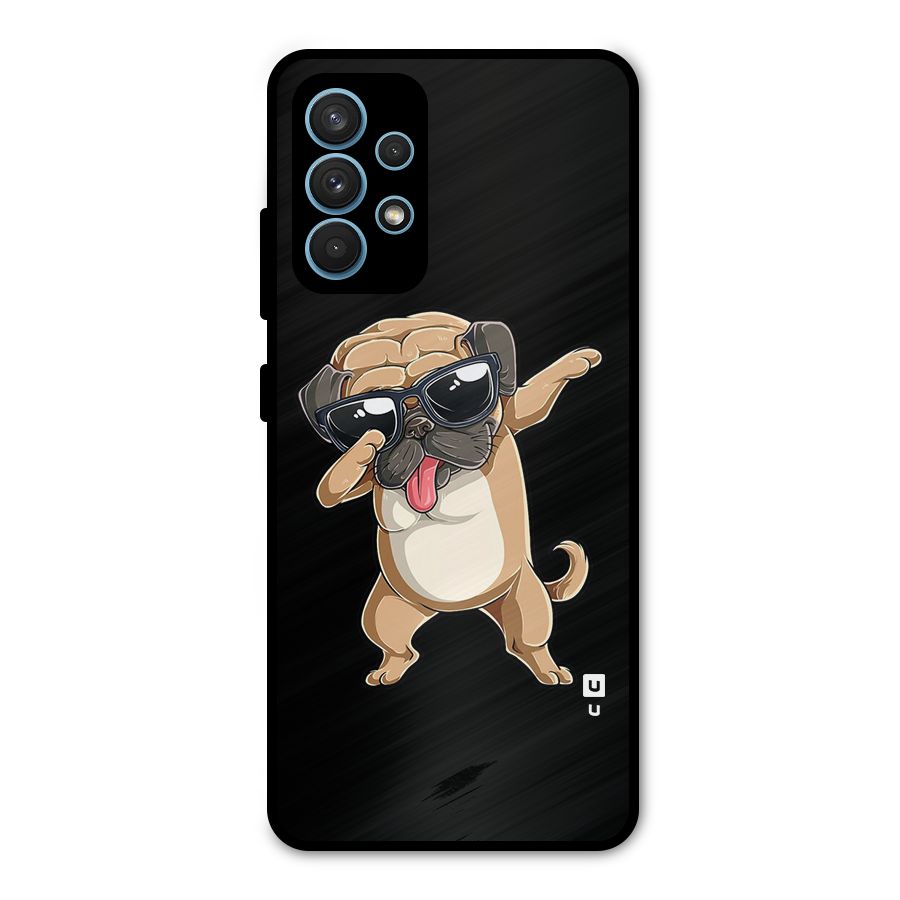 Cool Dab Dog Metal Back Case for Galaxy A32