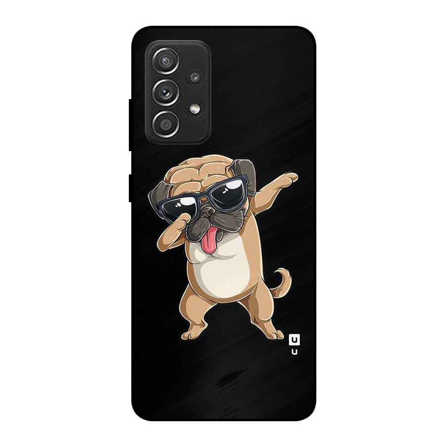 Cool Dab Dog Metal Back Case for Galaxy A52s 5G