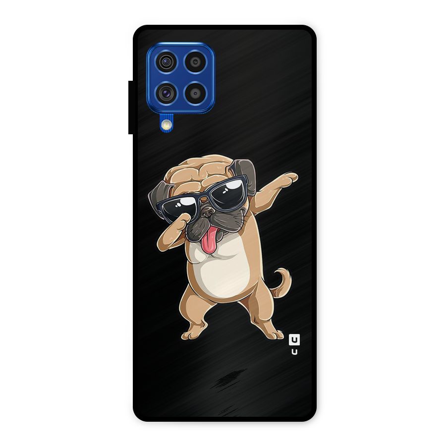 Cool Dab Dog Metal Back Case for Galaxy F62