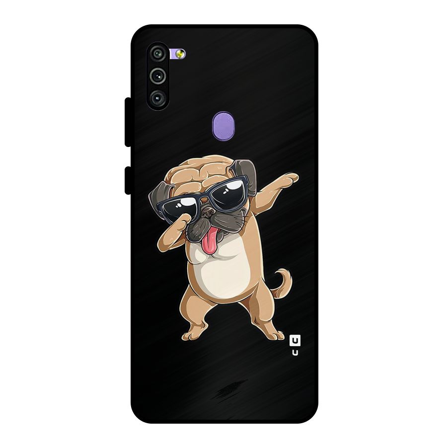 Cool Dab Dog Metal Back Case for Galaxy M11