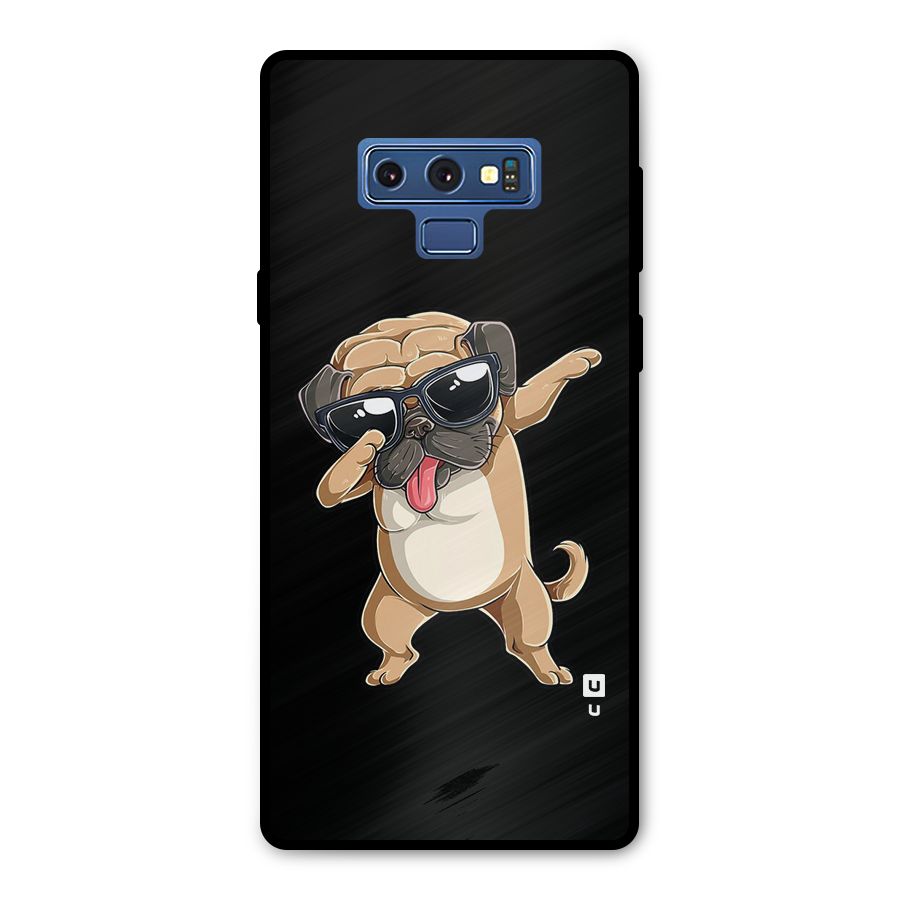 Cool Dab Dog Metal Back Case for Galaxy Note 9