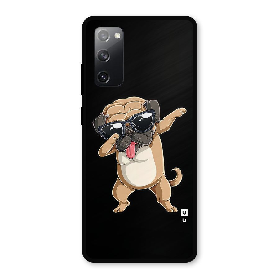 Cool Dab Dog Metal Back Case for Galaxy S20 FE 5G