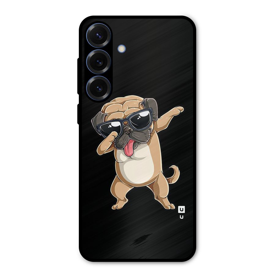 Cool Dab Dog Metal Back Case for Galaxy S25 Plus