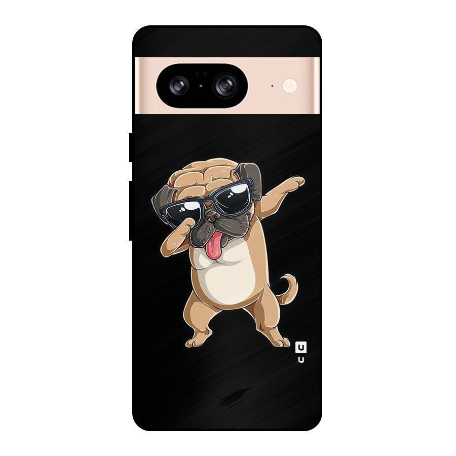 Cool Dab Dog Metal Back Case for Google Pixel 8