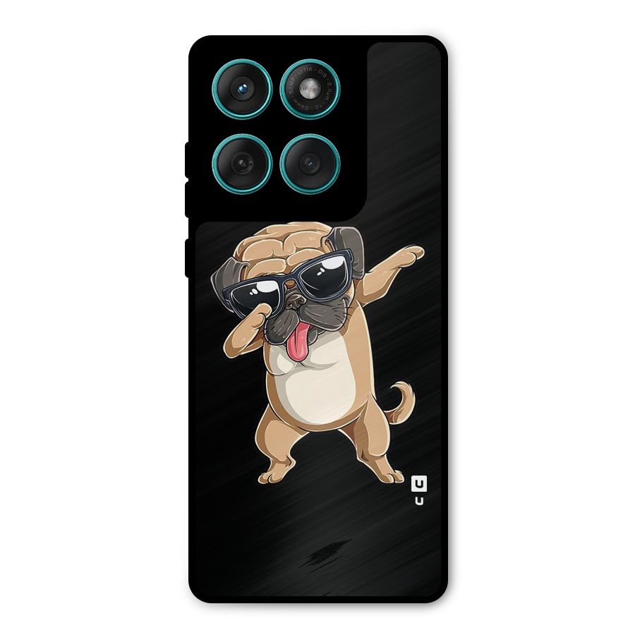 Cool Dab Dog Metal Back Case for Motorola Edge 60 Fusion