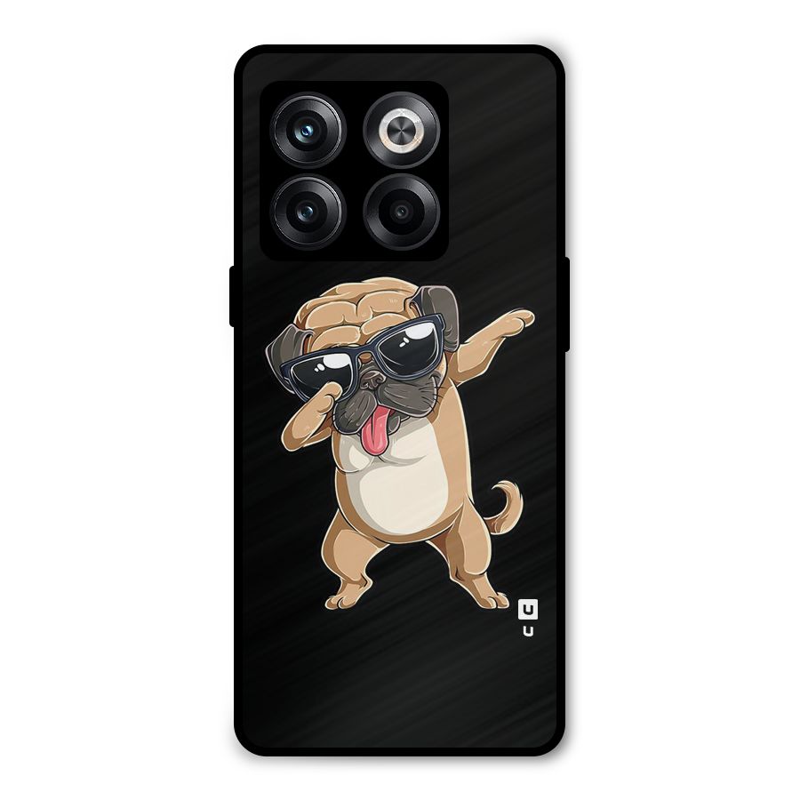 Cool Dab Dog Metal Back Case for OnePlus 10T