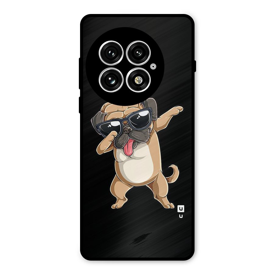Cool Dab Dog Metal Back Case for OnePlus 13