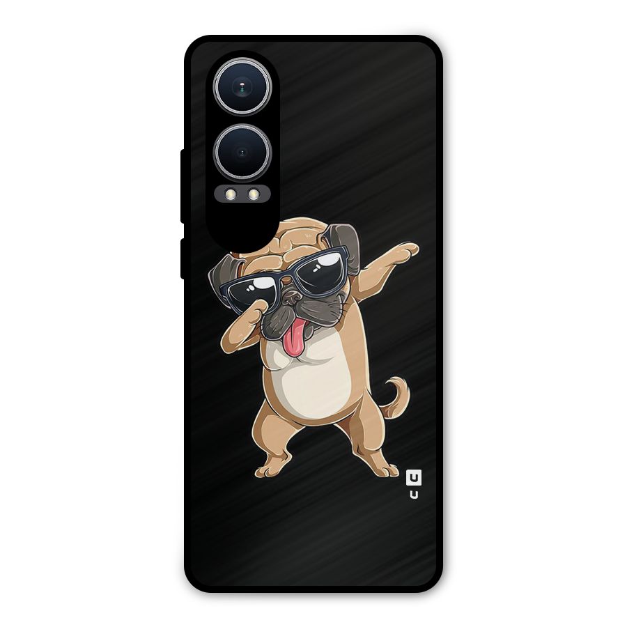 Cool Dab Dog Metal Back Case for OnePlus Nord CE4 Lite
