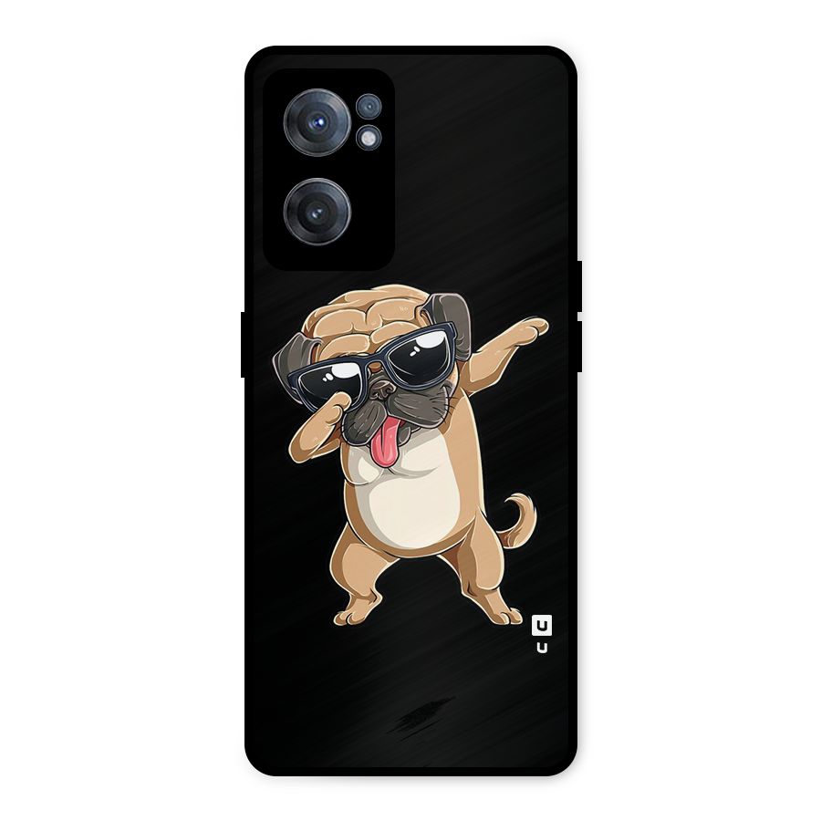 Cool Dab Dog Metal Back Case for OnePlus Nord CE 2 5G