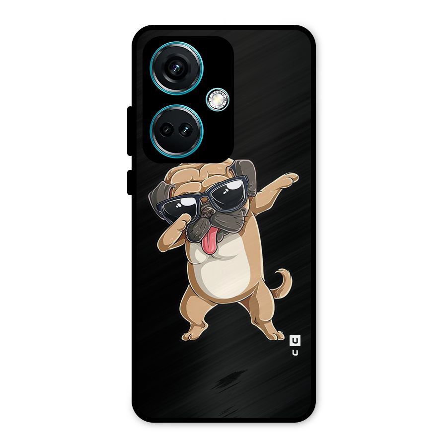 Cool Dab Dog Metal Back Case for OnePlus Nord CE 3 5G