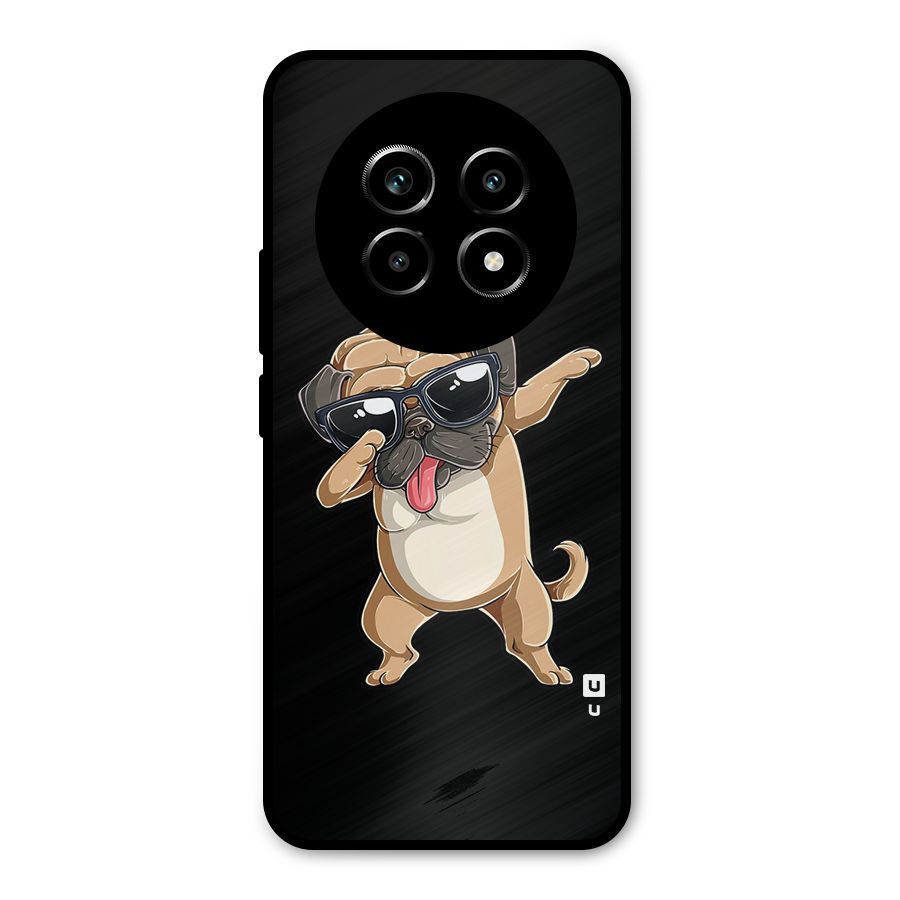 Cool Dab Dog Metal Back Case for Realme 13 Pro