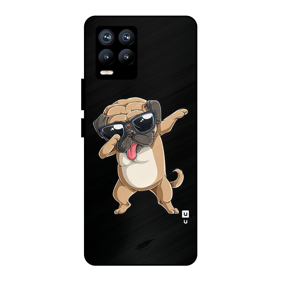 Cool Dab Dog Metal Back Case for Realme 8 Pro