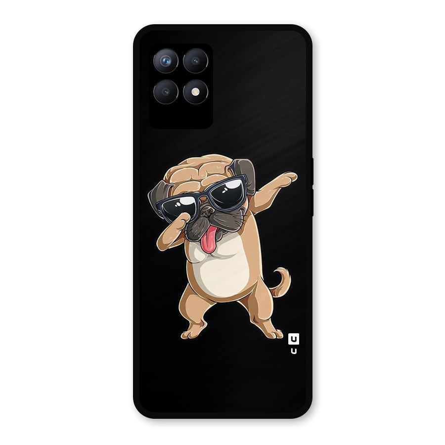 Cool Dab Dog Metal Back Case for Realme 8i
