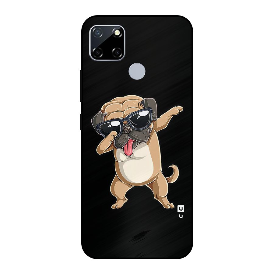Cool Dab Dog Metal Back Case for Realme Narzo 20