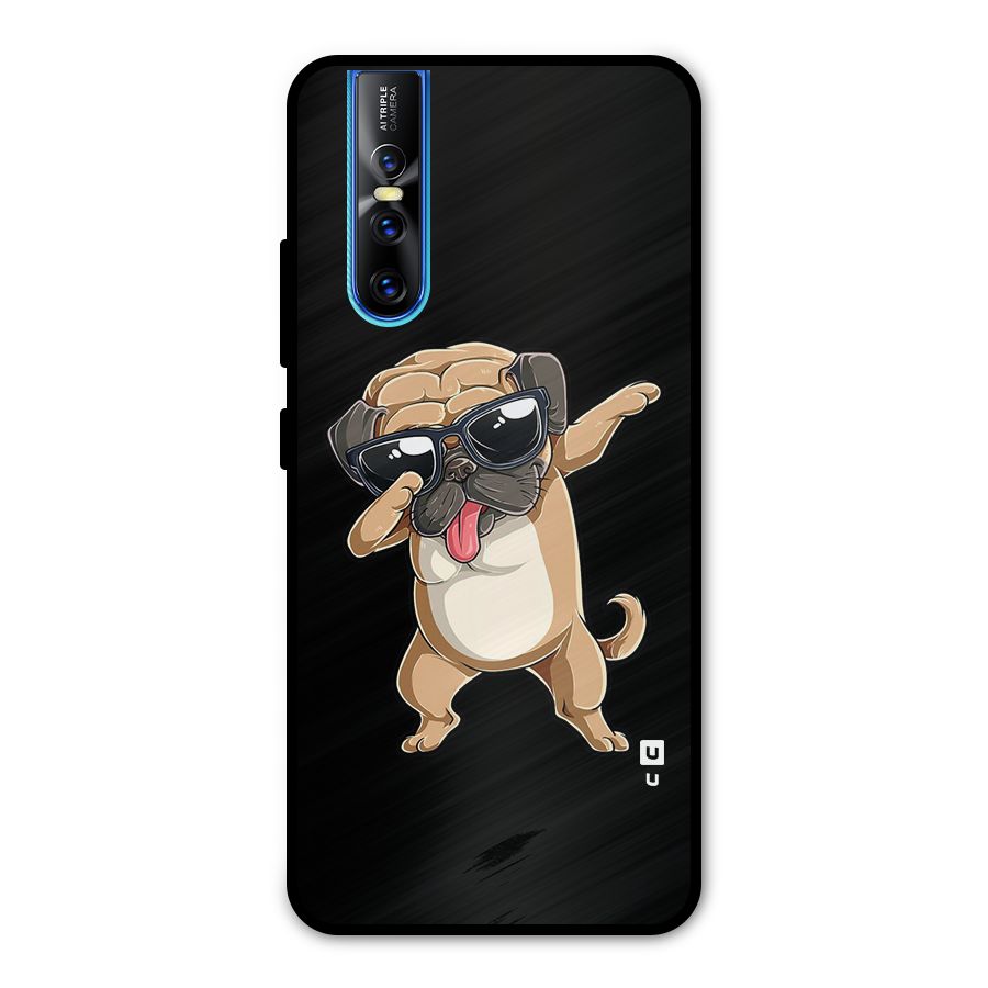 Cool Dab Dog Metal Back Case for Vivo V15 Pro