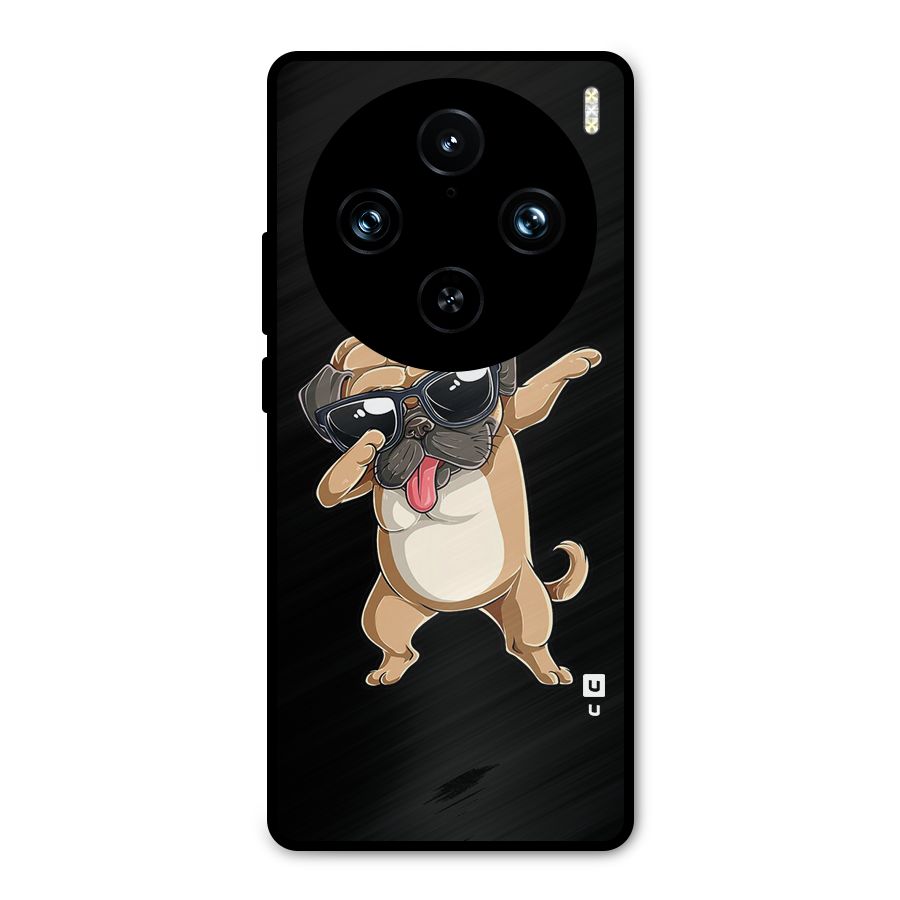 Cool Dab Dog Metal Back Case for Vivo X100 Pro
