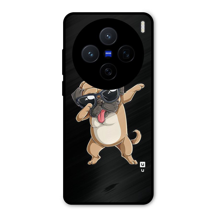 Cool Dab Dog Metal Back Case for Vivo X200