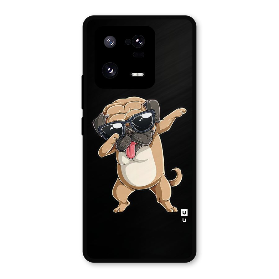 Cool Dab Dog Metal Back Case for Xiaomi 13 Pro