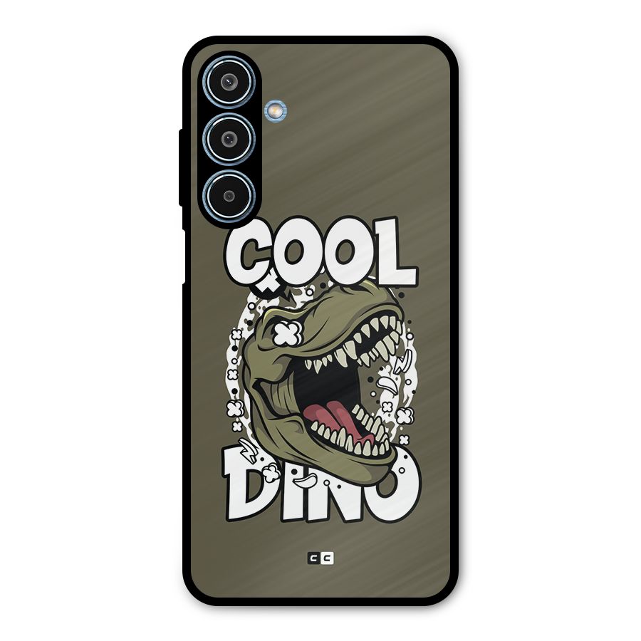 Cool Dino Metal Back Case for Galaxy M35