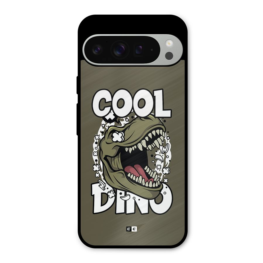 Cool Dino Metal Back Case for Google Pixel 9 Pro XL
