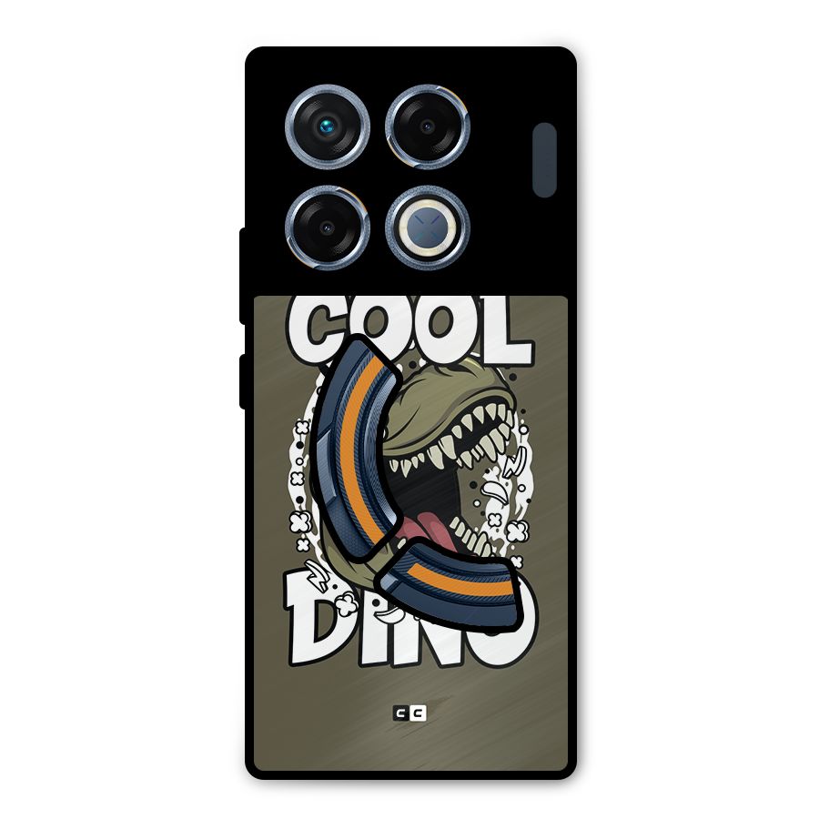 Cool Dino Metal Back Case for Infinix GT 20 Pro