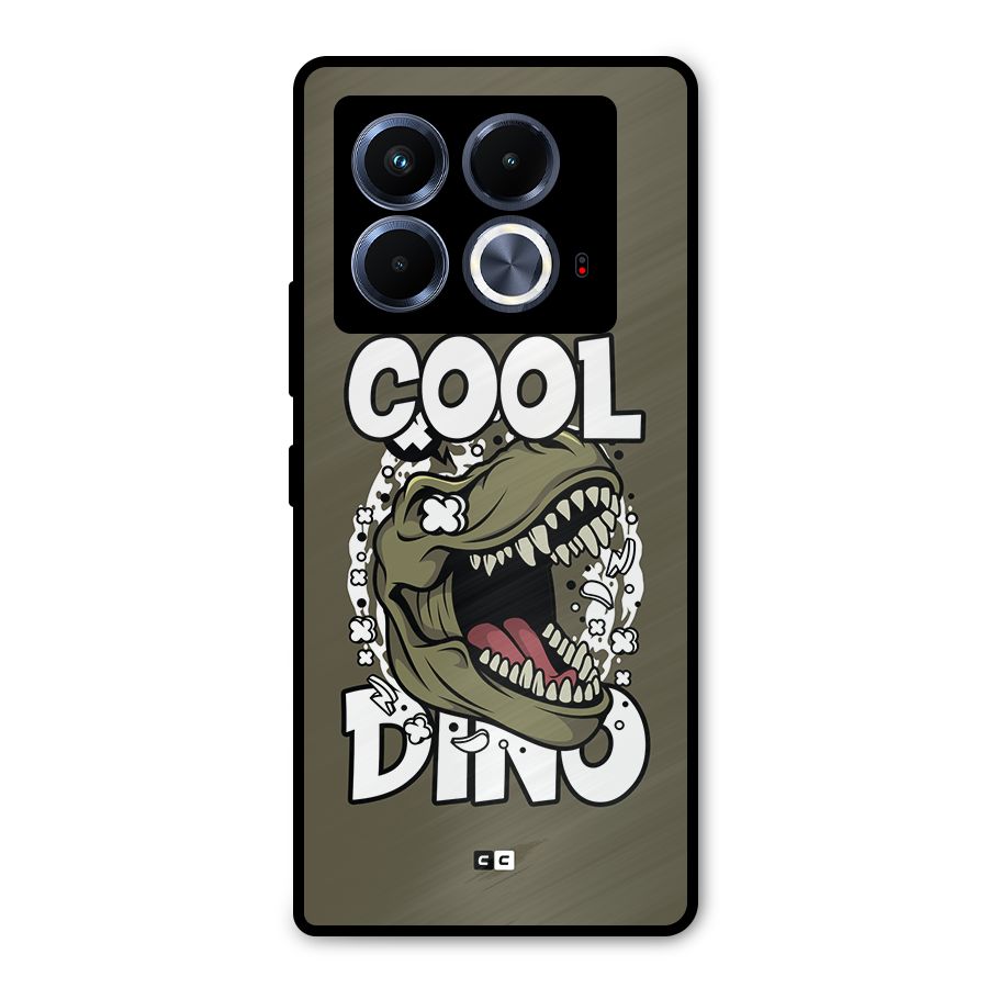 Cool Dino Metal Back Case for Infinix Note 40 5G
