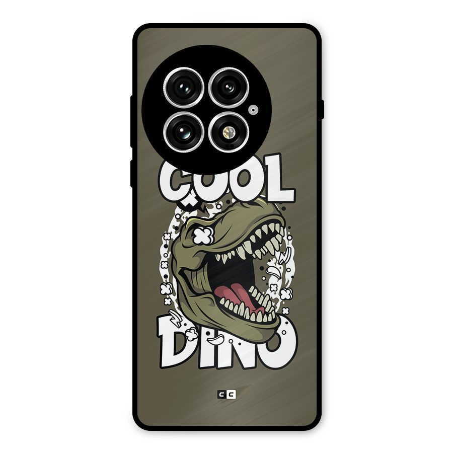 Cool Dino Metal Back Case for OnePlus 13