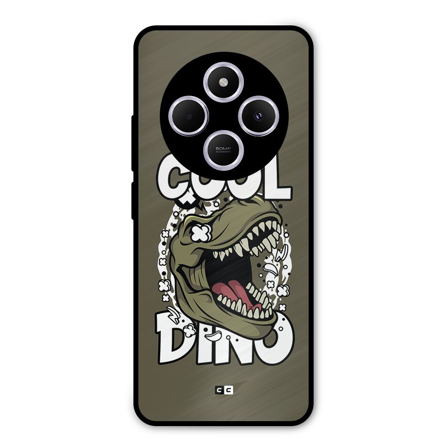 Cool Dino Metal Back Case for Poco M7