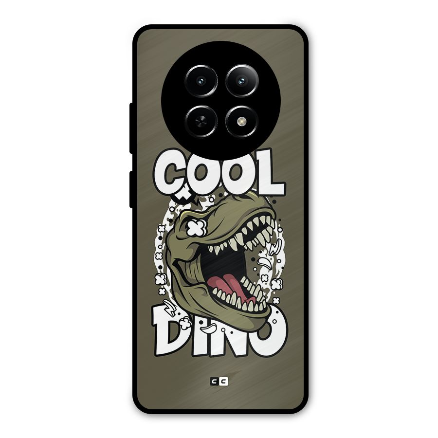 Cool Dino Metal Back Case for Realme 13