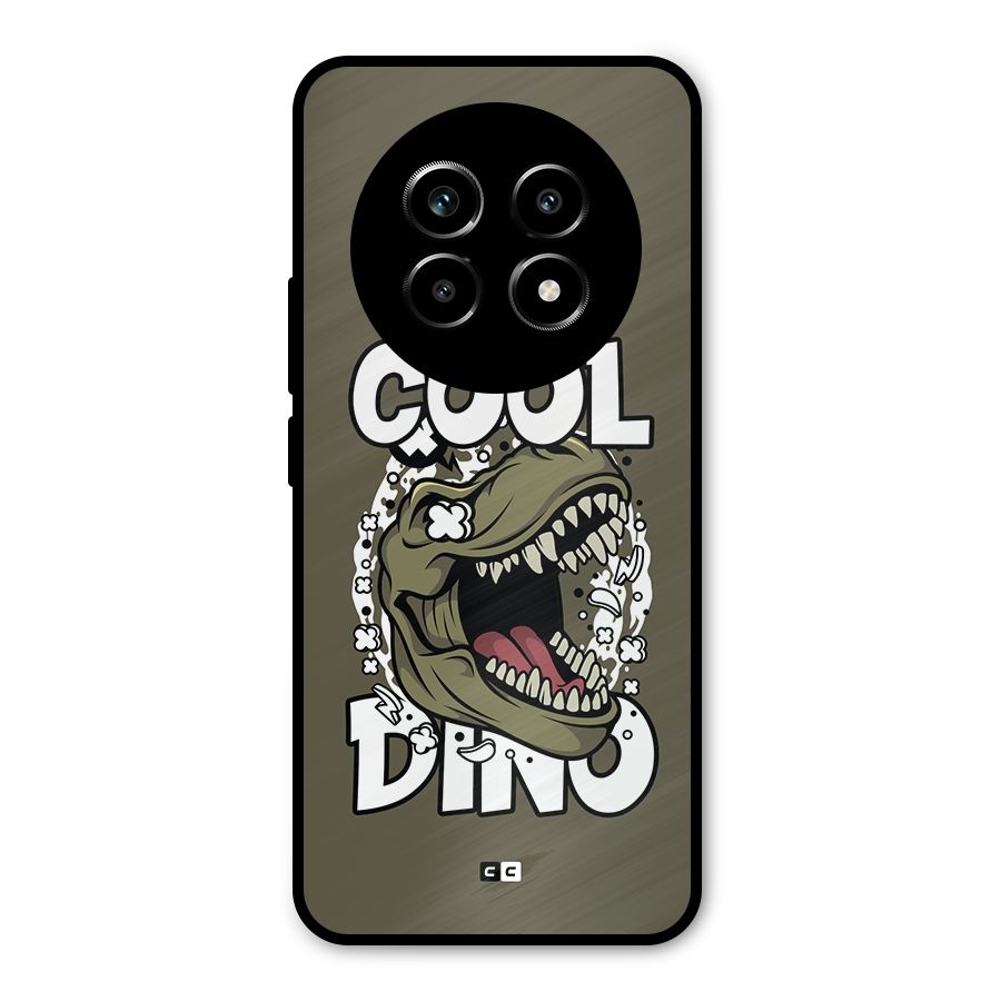 Cool Dino Metal Back Case for Realme 13 Pro