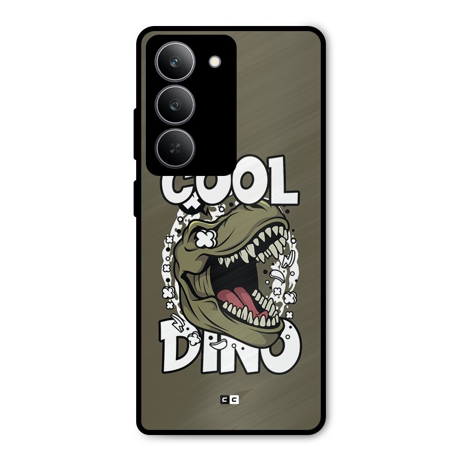 Cool Dino Metal Back Case for Realme 14x