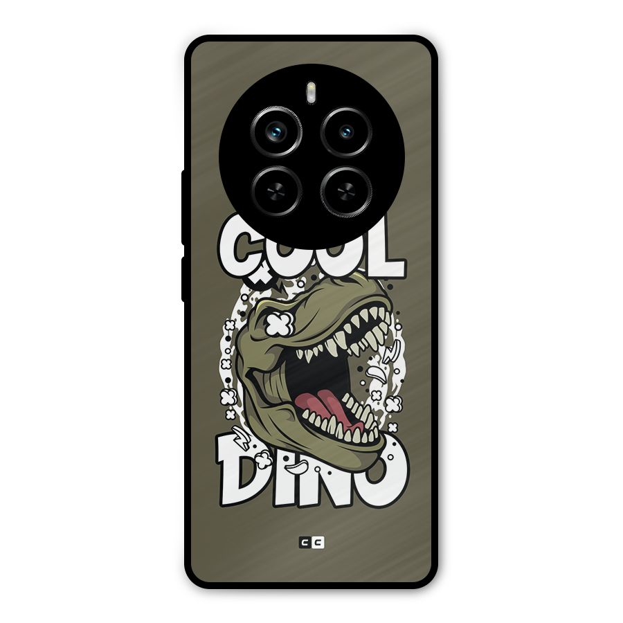 Cool Dino Metal Back Case for Realme P1 Pro